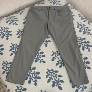 Men's Gray Pants- Lululemon ABC pants